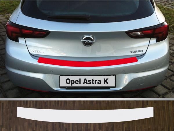 Clear Protective Foil Bumper Transparent Opel Astra K Limousine built 2015 - 2021